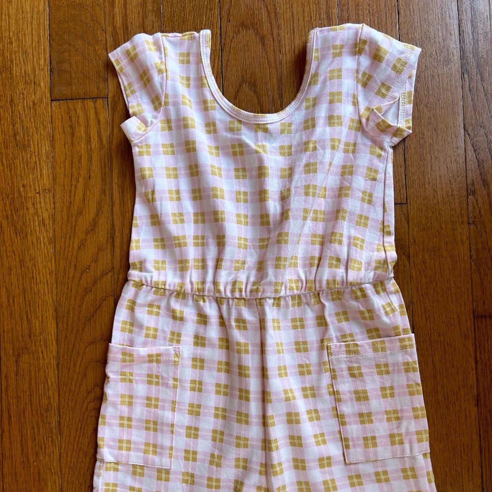 EUC Alice + Ames Shortie Jumpsuit in Tartan Plaid - Size 5